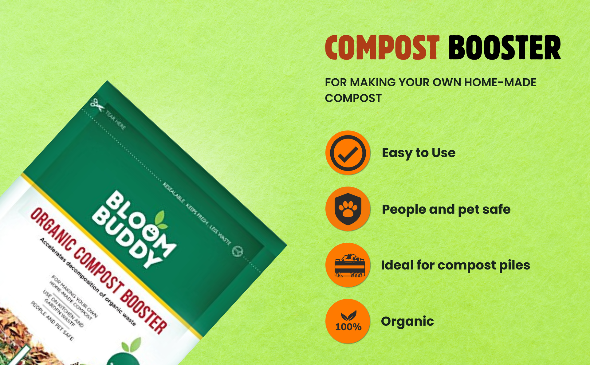 BLOOMBUDDY Organic Compost Booster (250 g) (1)