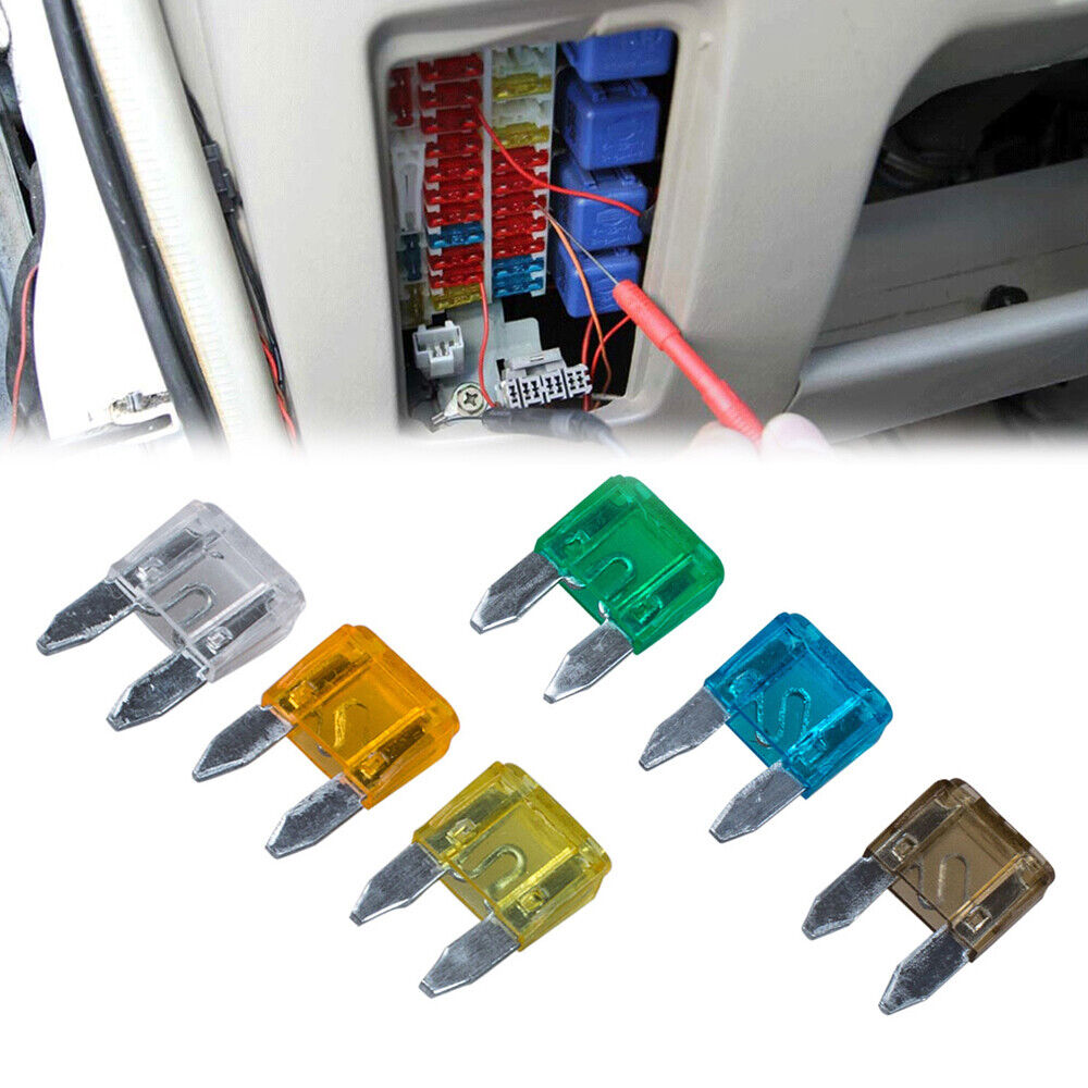 100 Pack Auto Fuses 15 AMP APM/ATM 32V Mini Blade Style Fuses 15A Short Circuit Protection Car Fuse (15 AMP)