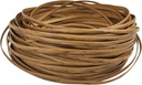 Feyart 40m/131ft 7mm Light Wood Wicker Repair Kit, PE Rattan Repair Kit for Wicker Chair Fixing, Patio Furniture Repair