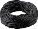 Window Screen Spline 250ft Screen Door Retainer Spline Black Window Screen Rubber Cord Repair Spline for Replacing & Installing Door Window Screens (0.125 Inch)