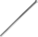 Westbrass D121-26 1/2" x 12" Brass Bullnose Faucet Riser Supply Line, Polished Chrome