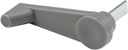Prime-Line E 2065 Gray Plastic Sliding Door Latch Lever with Steel Pin (Single Pack)