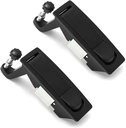 XK141 UP Portable Security Door Lever Panel Lock Compression Latch Cabinet Plane Lock 1Pcs(XK141-35BP)