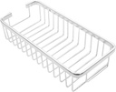 PRETYZOOM Hanging Kitchen Baskets Wall Mount Aluminum Storage Rack Kitchen Utensil Hanger