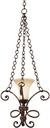 Kalco 5520AC/1305 Amelie 1-Light Mini Pendant, Antique Copper Finish