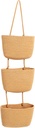 Wall-mounted Basket Woven from Cotton Rope Storage Baskets for Kitchens Nurseries