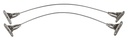 Mount-It! Furniture Anti-Tip Anchor - Steel Child Safety Straps | Secure Wall Anchors for Bookshelf, Dresser, Cabinet, Earthquake Protection for Babies and Pets, 2 Pack, Hardware Included