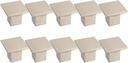 10-Pack Cubist Cabinet Knobs in Brushed Nickel