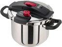 6L 304 Stainless Steel Pressure Cooker, Commercial Corrosion-resistant Domestic Slow Cooker Stock Pot, Safety Explosion-proof Gas Induction Cooker