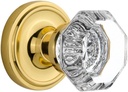 Nostalgic Warehouse Classic Rosette Waldorf Octagonal Round Door Knob