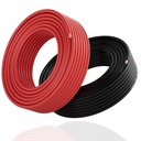 18 Gauge Wire (2-Pack Red/Black Each 25 FT), 18 AWG Automotive Wire, CCA, Speaker Audio Cable, Flexible Low Voltage Security Alarm Hook Up Control Cable, Stranded Electrical Wires for DIY DC