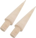 2pcs Ice Cream Cone Molds Diy Pizzelle Roller for Crisp Cookies Easy Clean Kitchen Baking Tool Safe and Healthy Dessert Maker