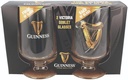 Guinness Embossed Stem Glass 2 Pack