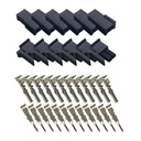3.0 2-Pin Single Row Male and Female Plug Kits Industrial and Scientific Projects for Solving Male and Female mating Problems 3.0 2-Pin Single Row Male and Female Plug Kits - 6-Pair Set