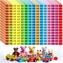 2250 Pcs Garage Sale Stickers, Yard Sale Price Stickers, Price Tag Labels Stickers for Yard Sale Supplies, Garage Sale Supplies, 1/2" X 3/4" Removable Pricing Labels