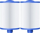 6CH-940 Spa Filter Cartridge Replacement for Unicel, Pleatco PWW50P3, Filbur FC-0359, Aber 03FIL1400, Waterway 817-0050 Front Access Skimmer, Viking Pool Hot Tub Filter Screw SAE Thread Filter 2 Pack