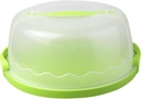 Generic Cake Carrier with Lid And Handle Fits 10” Cakes Multipurpose Container Cake Keeper Stand, green