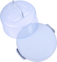 Single Cake Packing Box Bakery Cake Storage Containers Airtight Round Cake Container Locking Latch