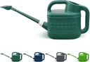 2 Gallon Watering Can, Garden Watering Can Outdoor, Plant Water Can with Removable Long Spout and Stainless Steel Sprinkler Head, Large Plastic Outdoor Watering Cans for Gardening Flower Plants