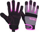 HANDLANDY Women Safety Work Gloves Utility Touch Screen Working Grip Glove for Yardwork Gardening Breathable Mechanic Gloves