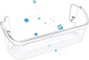 UPGRADED 242126602 Refrigerator Door Bin Replacement,Compatible with Frigidaire Refrigerator Door Shelf LFSS2612TF0 LFSS2612TE0 FFSS2625TS0 FFSS2615TS0,For Bottom Two Shelves Side Shelf Rack Parts