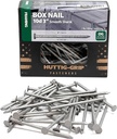 Huttig-Grip 3 in Framing Box Nails 10d Size, 10-1/2 Gauge, Outdoor Galvanized Finish, 1 lb Pack of 85 Nails