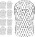 Wolfride 8Pcs Gutter Downspout Guards, 3.5" Adjustable Aluminum Filter Strainer Expandable Gutter Downspout Protector for Preventing Blockage Leaves Debris