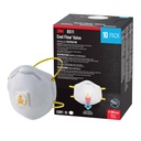 3M 8511 Drywall sabbiatura N95 Cool Flow Valved Monouso Respiratore, 10-Pack