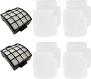 Dttery AZ3002 Filter Kit Replacement for Shark Stratos DuoClean PowerFins HairPro Powered Lift-Away Upright Vacuum Cleaner AZ3002 AZ3000 AZ3000W, 4 Foam, 4 Felt, 2 HEPA