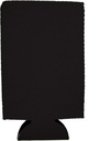 Blank Neoprene 16 oz. Can Coolie (2 Pack, Black)