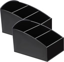 GLEAVI 2pcs Acrylic Spice Box Storage Organizer for Coffee Bar Condiment Holder Smooth Edges Home Kitchen Decor