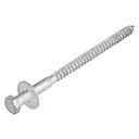 3/8 x 6 (50 Pack) Lag Screw Kit, 50 Screws and 50 washers, Hot Dip Galvanized, Meets ASME B18.2.1 Industrial/Commercial Grade by Makers Bolt