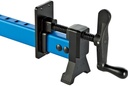 Sure Foot 48' Bar Clamps Aluminum Pipe Clamps for Woodworking - 2-1/2' Wide Base, Locks onto 3/4' Boards.