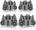 4 Packs W10195417 UPGRADED Dishwasher Wheels Lower Rack For kenmore whirlpool kitchen aid,Dishwasher Wheels Replaces Dish Rack Part Number AP4538395, PS2579553,WPW10195417, AH2579553, EA2579553
