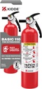 Kidde, FA110G, Multi Purpose Fire Extinguisher for Home, Office, Dorm, Residential, 1A10BC
