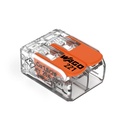 WAGO 221-412 Lever-Nuts - Connettori di splicing compatti a 2 conduttori (Pacchetto di 10)