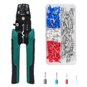 Kit crimper cavi HASTHIP 200 Pcs, 4 dimensioni, 22-10 connettori a crimp AWG