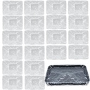 Rivestimento del vassoio del vassoio monouso di 20Pcs 18 pollici rivestiti del vassoio del vassoio di vernice rivestiti di plastica del vassoio di rivestimento del vassoio di grande vernice Set per la pittura di soffitti delle pareti della casa