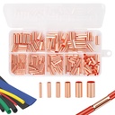 Connettori del terminale del cavo di rame Serplex® 250 Pcs con tubi del gamberetto di calore