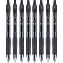 PILOT G2 Premium Gel Penne, Fine Point 0.7mm, Inchiostro nero, 8-Pack