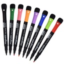 Segnalatori di fusibile a secco magnetico, (8 Pack) Dealkits Low Odor White Board Markers Whiteboard con Eraster per bambini Insegnanti Forniture per Classroom Lavoro su White Board, Calender, Fine Tip Point