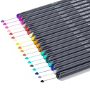 iBayam Journal penne colorate 18 Pack penna punto fine 0.38mm per l'ufficio scolastico
