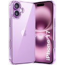 TheGiftKart Ultra-Hybrid cassa posteriore trasparente per iPhone 17 | Design antiurto | Custodia di copertura posteriore dura per iPhone 17 (PC & TPU, trasparente)