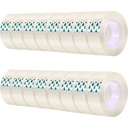 Hestya 16 rotoli nastro trasparente ricarica nastro chiaro, 3/4 x 1200 pollici