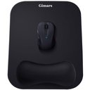 Gimars Large Smooth Superfine Fibre Memory Foam ergonomico Mouse Pad Wrist Rest Support Mousepad con Base antiscivolo per laptop, computer, Gaming&Office