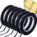 GoProver Set di 6 pz 3mm 1/8 pollici Lightning Larghezza grafica, 108 piedi Piedi lunghi per rotolo