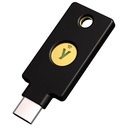 Yubico - Chiave di sicurezza C NFC - Compatibilità di base - Autenticazione multi-factor (MFA) Chiave di sicurezza e password, Collegare tramite USB-C o NFC, Certificato FIDO