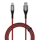 cavo di ricarica veloce boAt tipo A a C 65W con trasferimento di dati 480 Mbps, cavo senza tangle in nylon premium Braided Design & lega di alluminio durevole Shell (Martian Red)