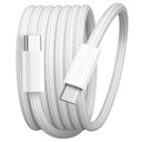 Verilux 240W C a C Cavo di ricarica veloce, 6.6Ft/2M Nylon intrecciato, 480Mbps Da