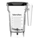 Blendtec 75oz FourSide Jar, 32oz capacità di miscelazione, trasparente